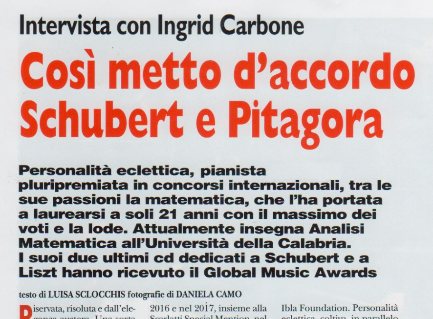Ingrid Carbone on Suonare News